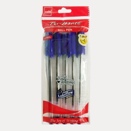 Tri-Mate Blue Ballpoint Pen